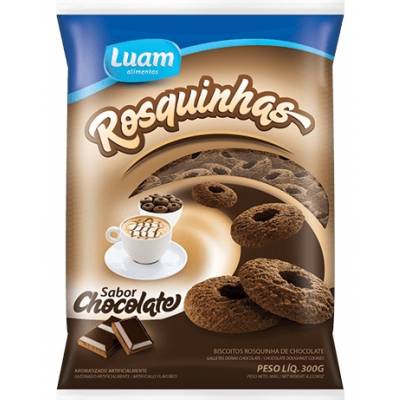 BISCOITO ROSCA LUAM CHOCOLATE