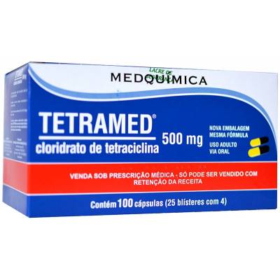 TETRACICLINA TETRAMED 500MG