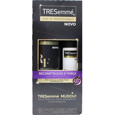 KIT TRESEMME SH + COND RECONS.FORCA