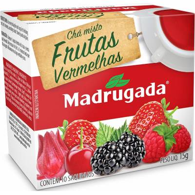 MADRUGADA CHA FRUTAS VERMELHAS