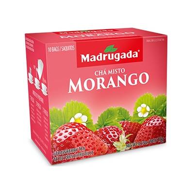 MADRUGADA CHA MORANGO/MACA/HIBISCO